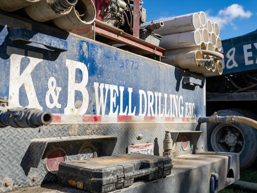 K&B Water Well Drilling Truck